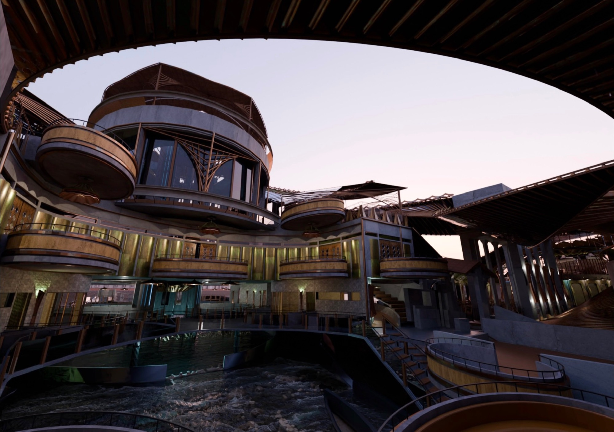 Architectural renders by Oscar